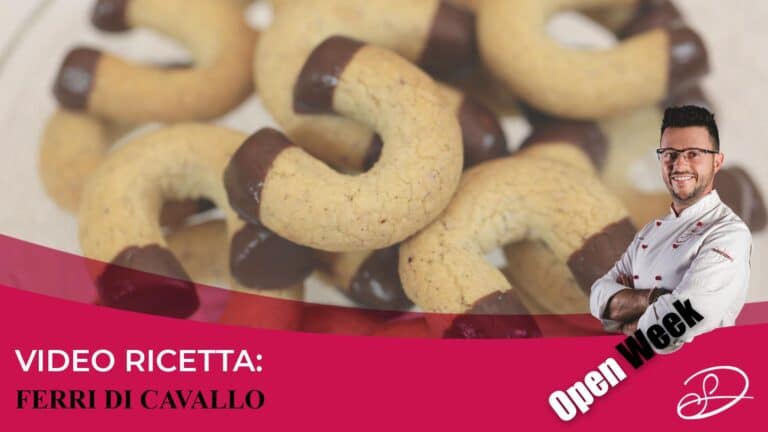 BISCOTTI FACILI FERRI DI CAVALLO dolce ricetta golosa